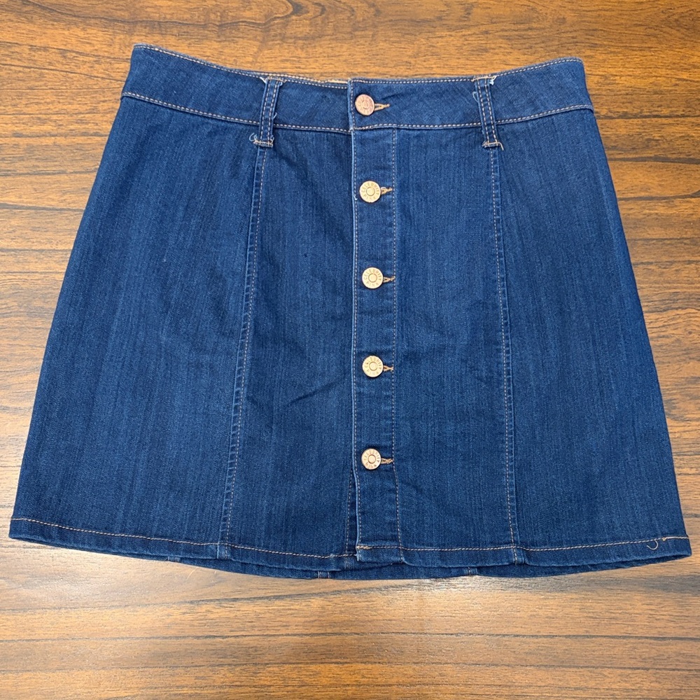 Celebrity Pink Dark Blue Mini Skirt